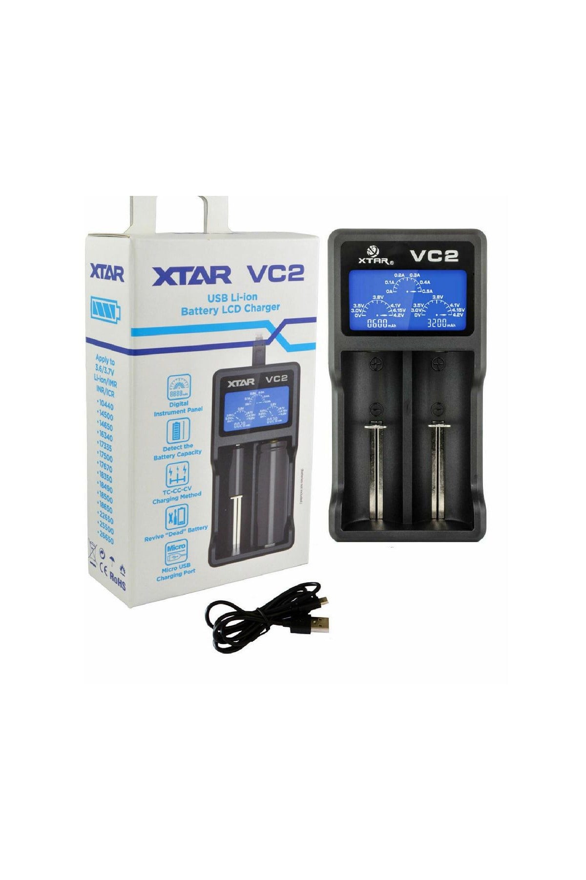 Xtar VC2 Plus Master Pil Şarj Cihazı