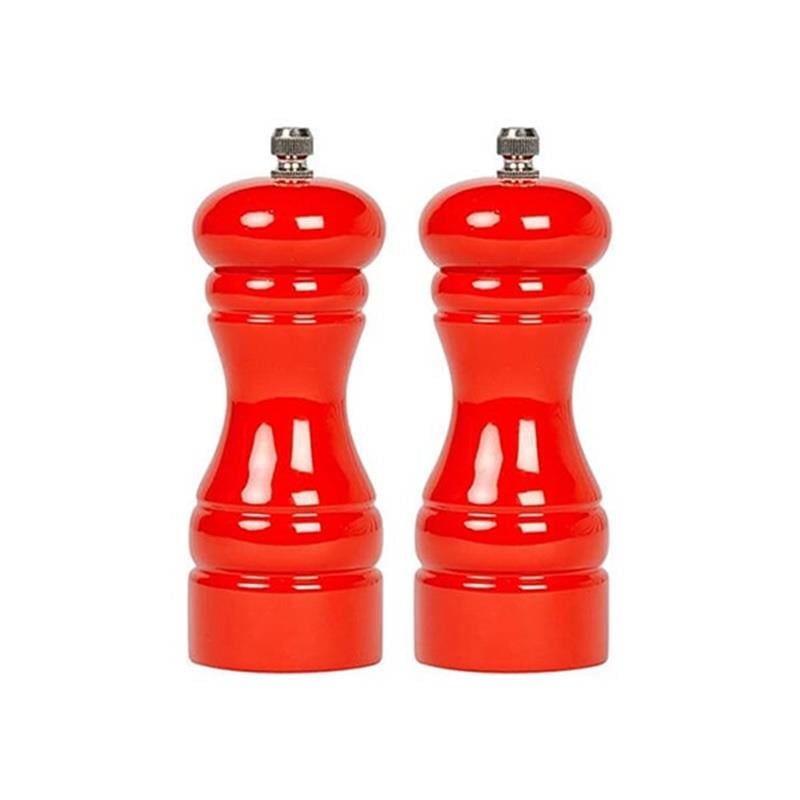 İKİLİ METAL KARABİBER DEĞİRMENİ KIRMIZI