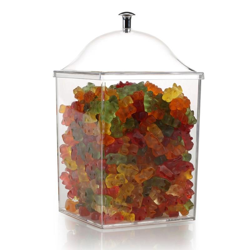 PC KARE KAVANOZ  120*120*160