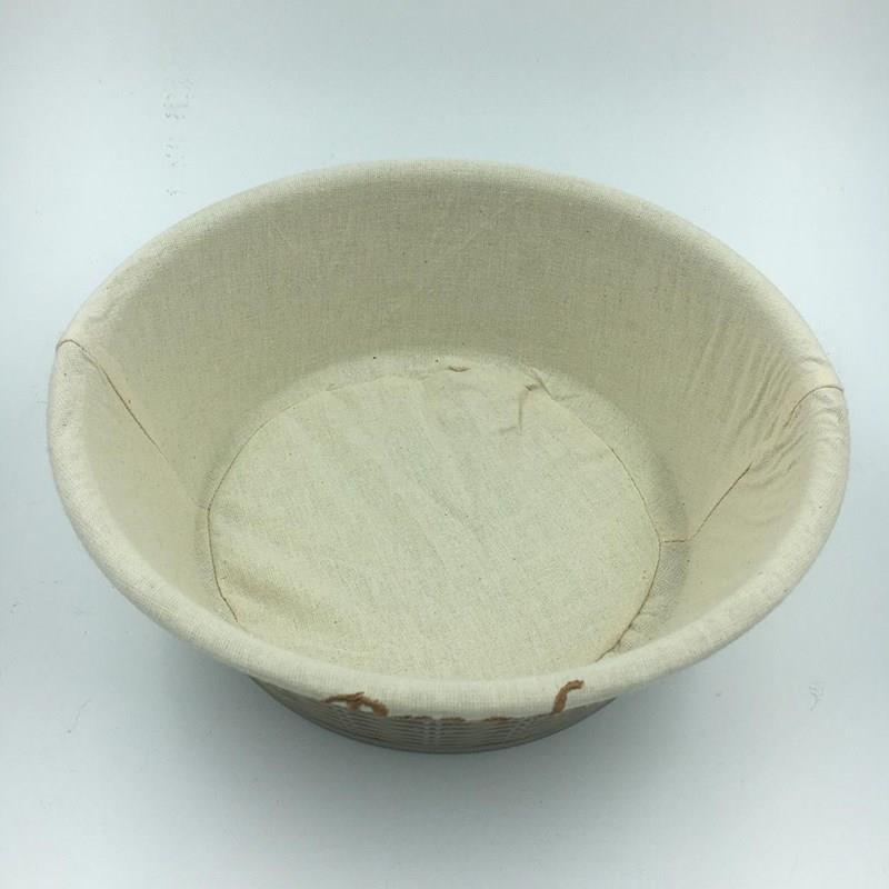 PLASTİK HASIR EKMEK SEPETİ YUVARLAK 40 X 11 CM