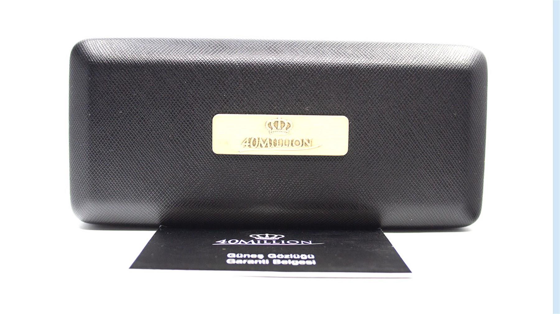 40MILLION FANCY GLD TORT12 47-21 Unisex GÜNEŞ GÖZLÜĞÜ