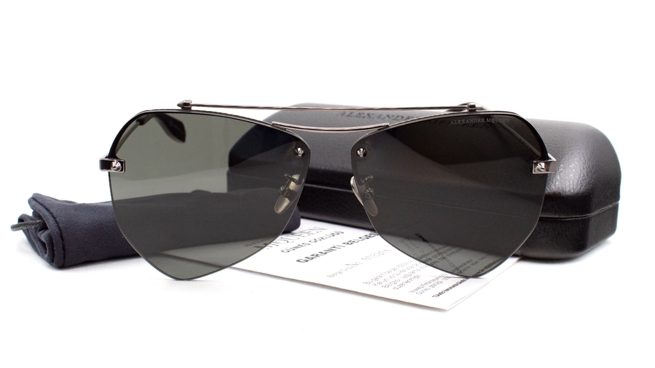 ALEXANDER MCQUEEN  AM0121SA 001 61-12  Güneş Gözlüğü