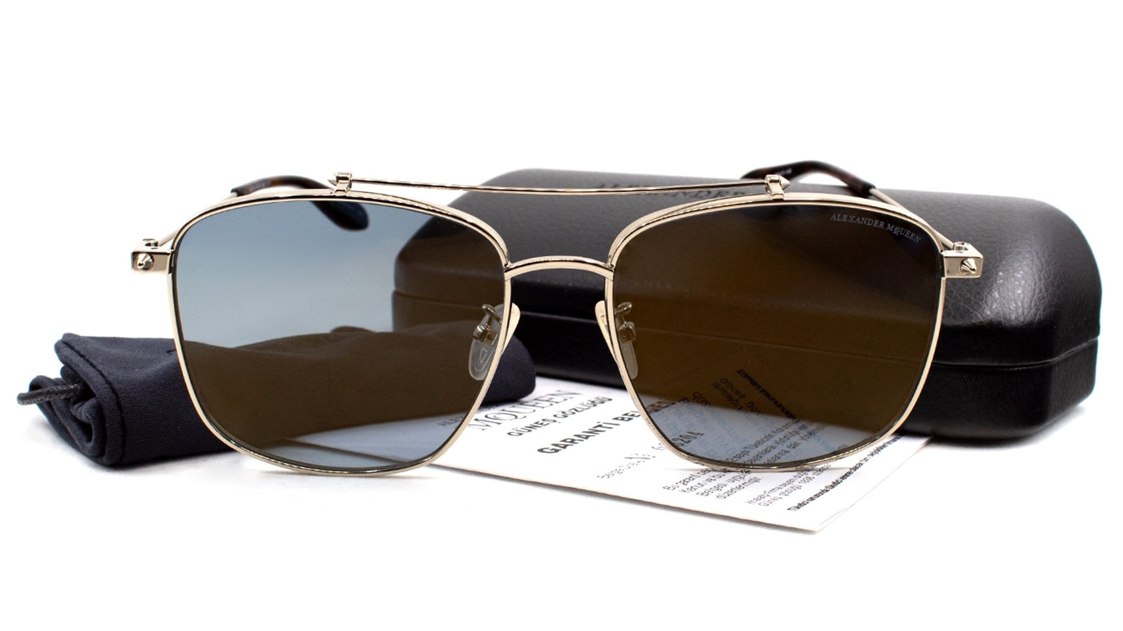 ALEXANDER MCQUEEN  AMQ0124SK 002 59-17  Güneş Gözlüğü