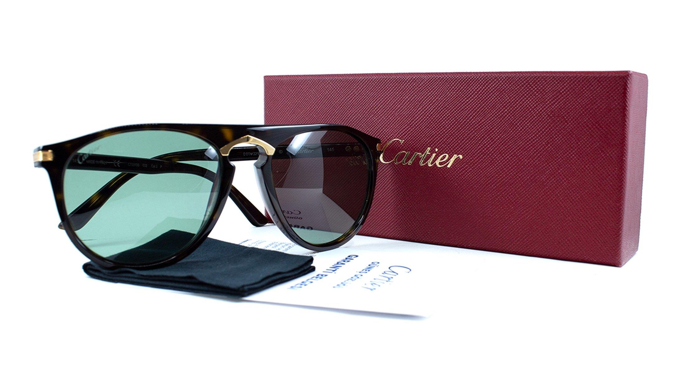 CARTIER  CT0013S 002 56-19 Unisex  Güneş Gözlüğü