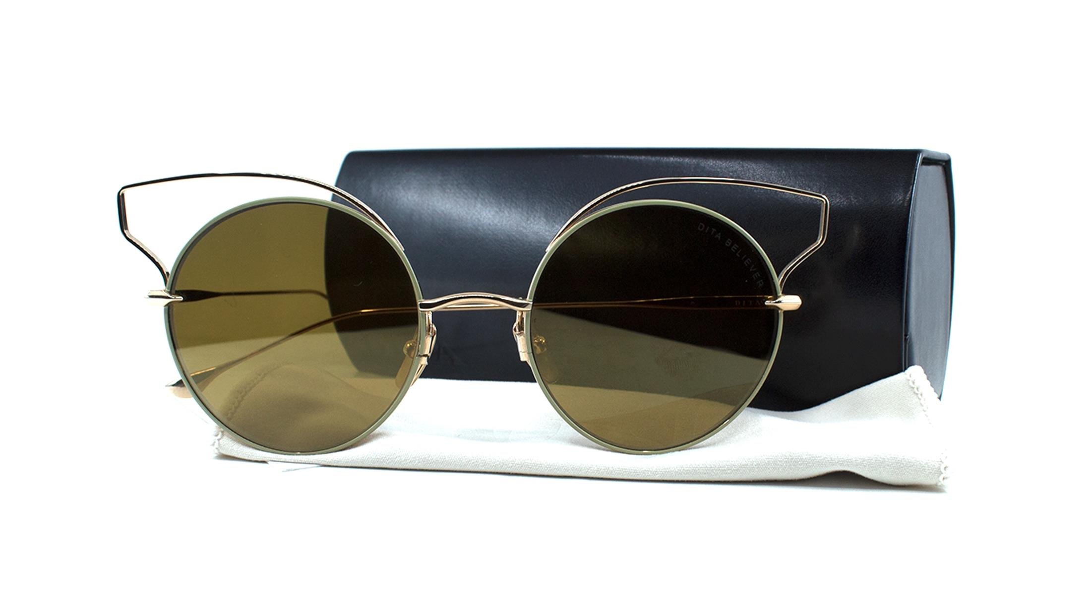 DITA  23008-B TAN GLD 52 52-20  Güneş Gözlüğü