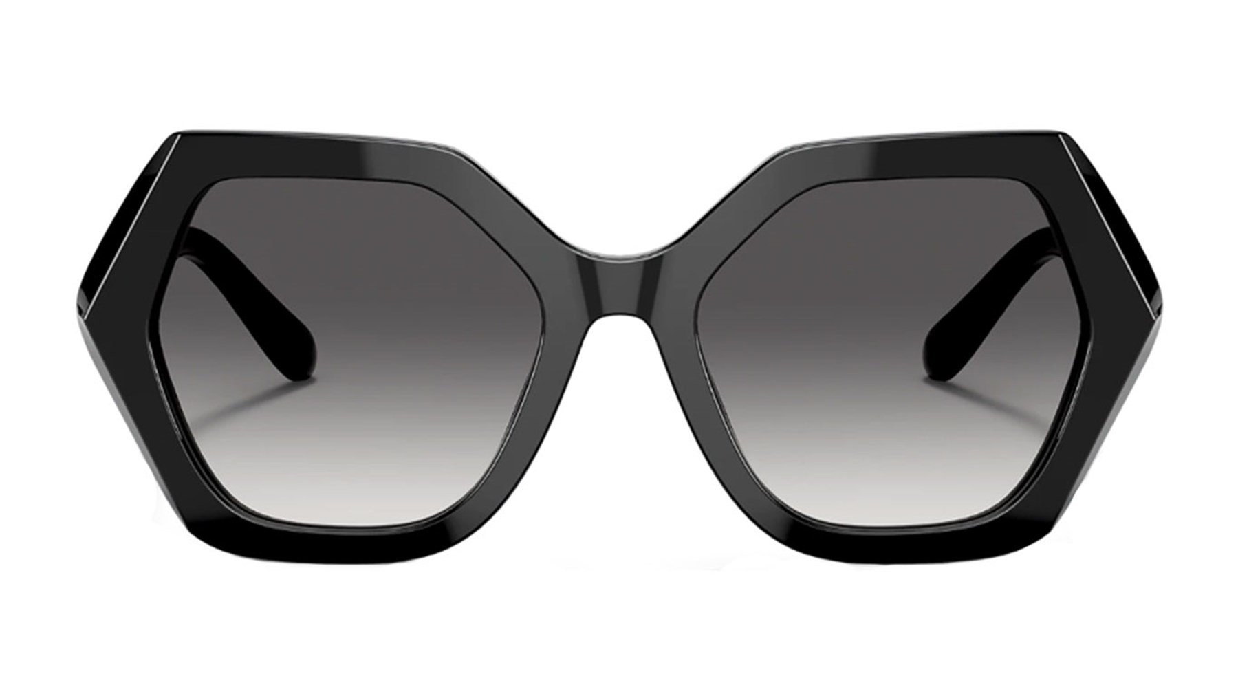 DOLCE&GABBANA  4406 501/8G 54  Kadın SİYAH Geometrik Çerçeve Güneş Gözlüğü