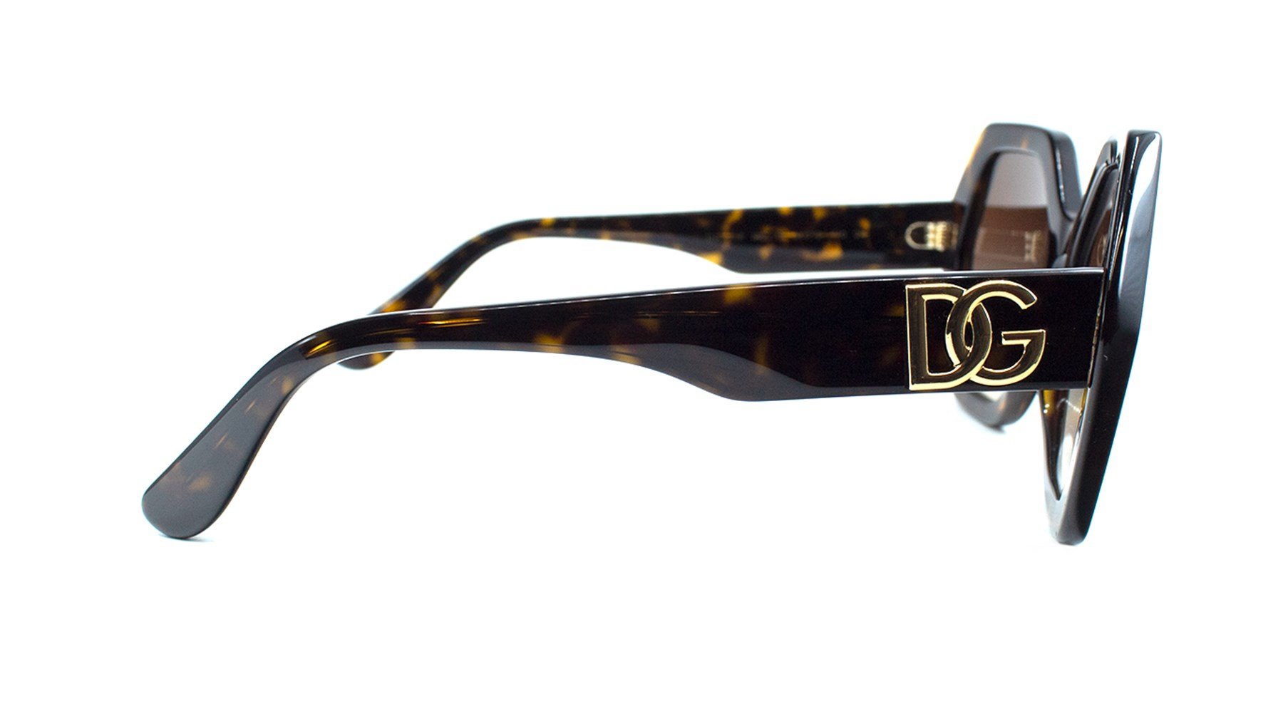 DOLCE&GABBANA  4406 502/13 54  Kadın KAHVE Geometrik Çerçeve Güneş Gözlüğü