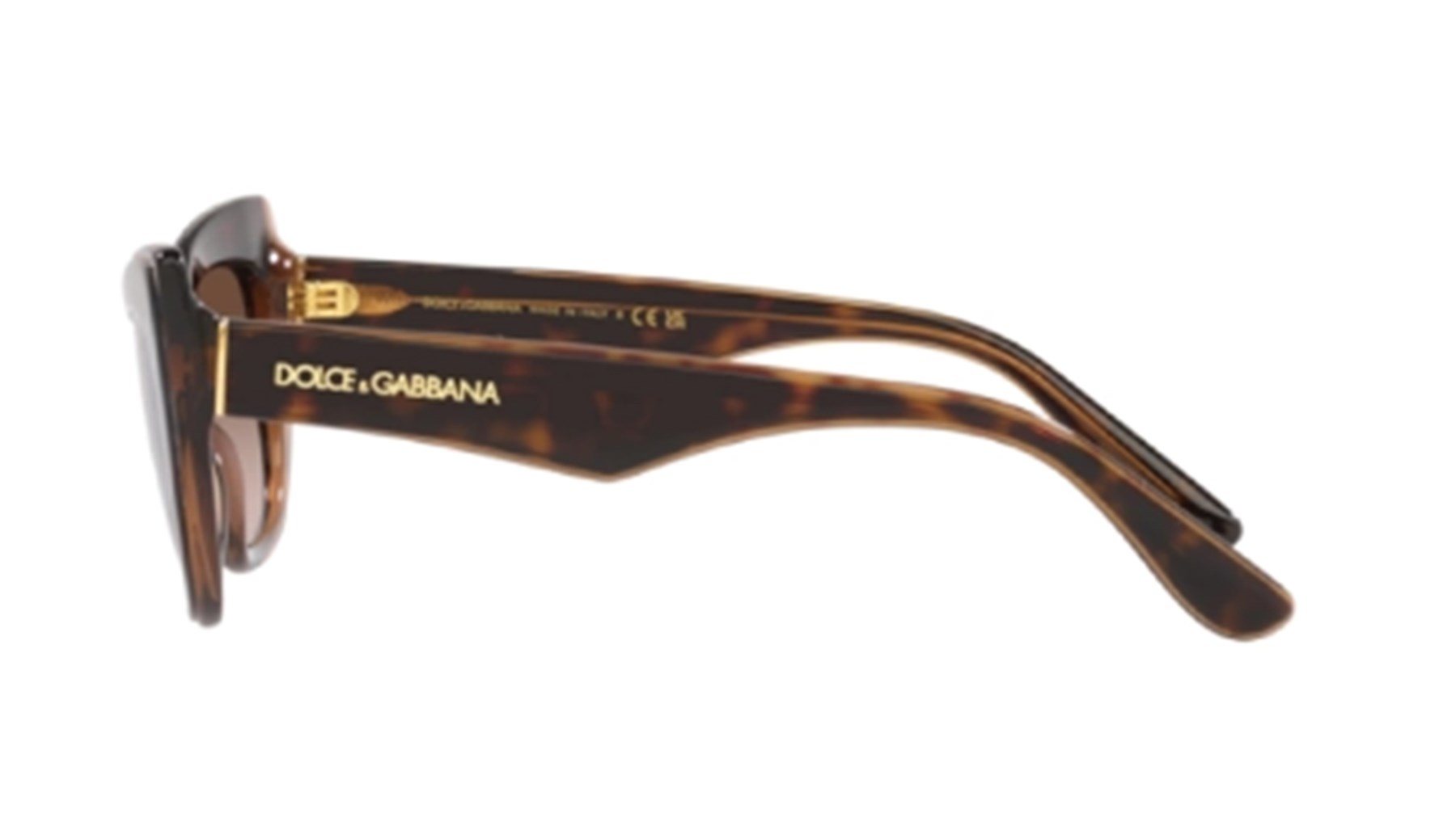 DOLCE&GABBANA  4417 3256/13 54  Kadın KAHVE Çekik Çerçeve Güneş Gözlüğü
