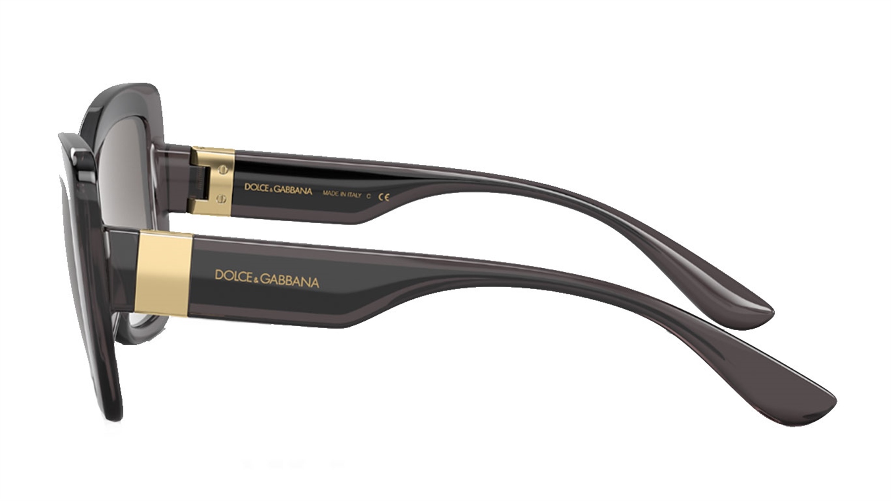 DOLCE&GABBANA  6170 3257/8G 53  Erkek SİYAH Köşeli Çerçeve Güneş Gözlüğü
