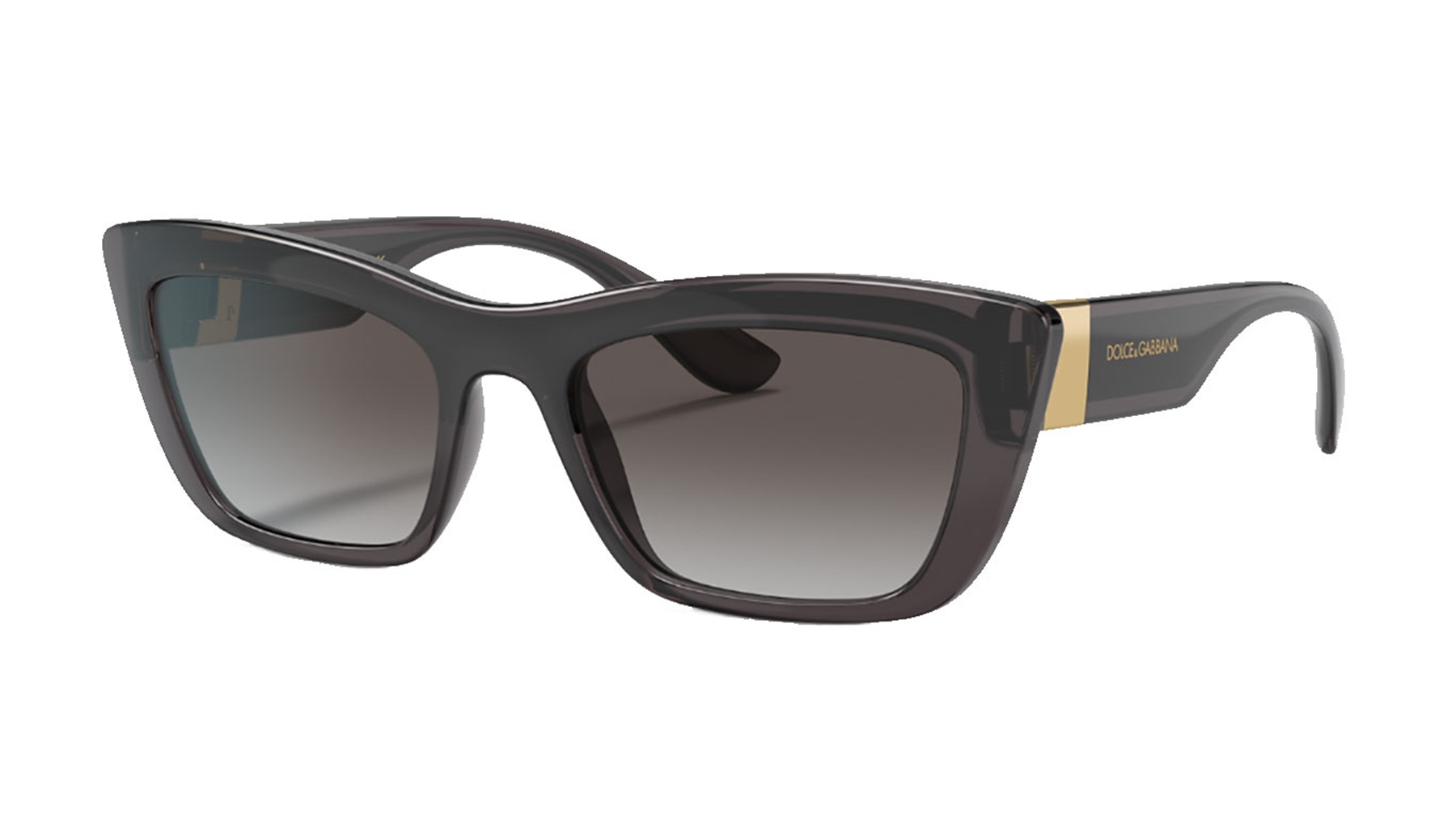 DOLCE&GABBANA  6171 3257/8G 54  Unisex SİYAH Köşeli Çerçeve Güneş Gözlüğü