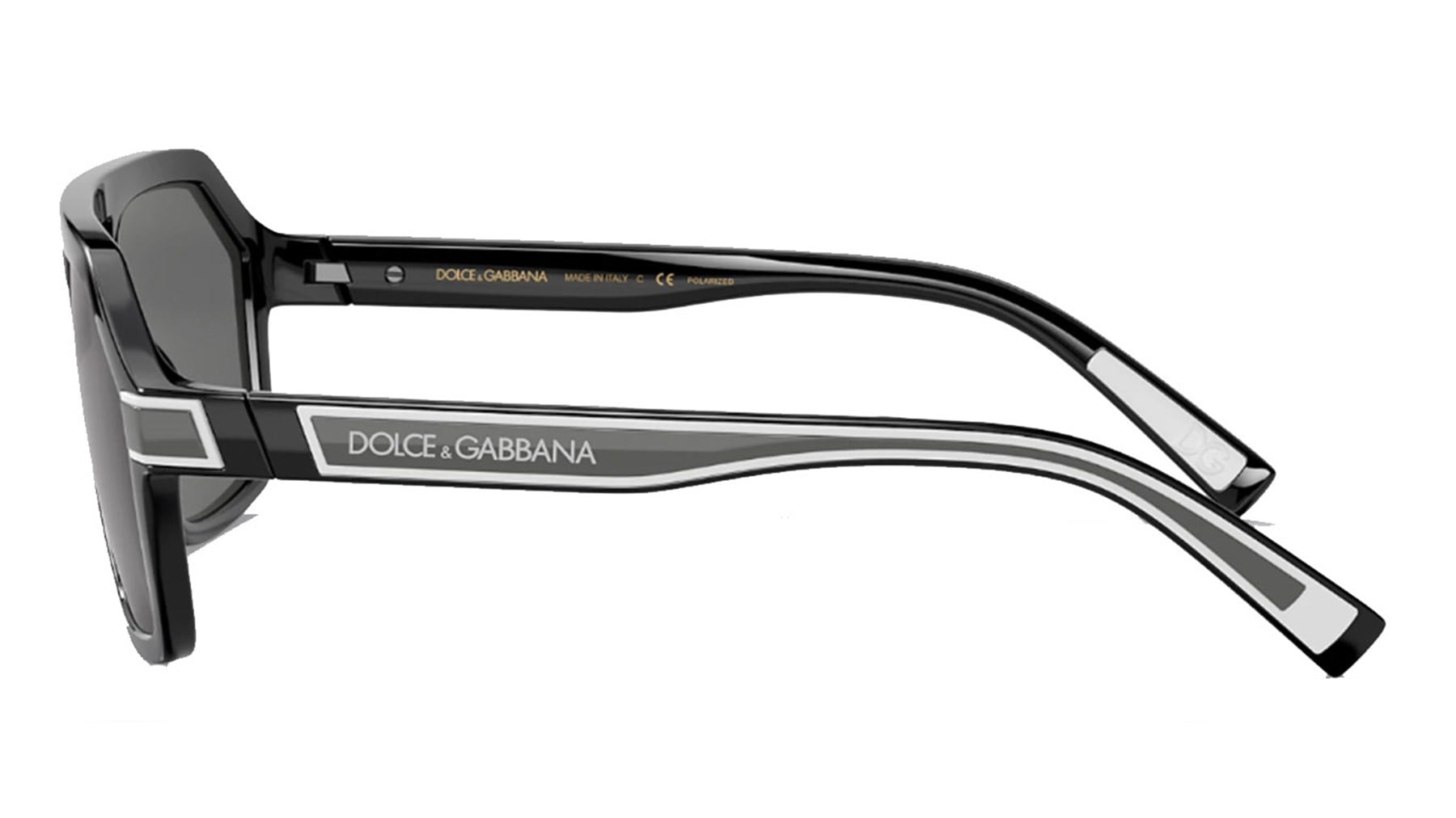 DOLCE&GABBANA  6176 501/81 58  Erkek SİYAH Damla Çerçeve Güneş Gözlüğü