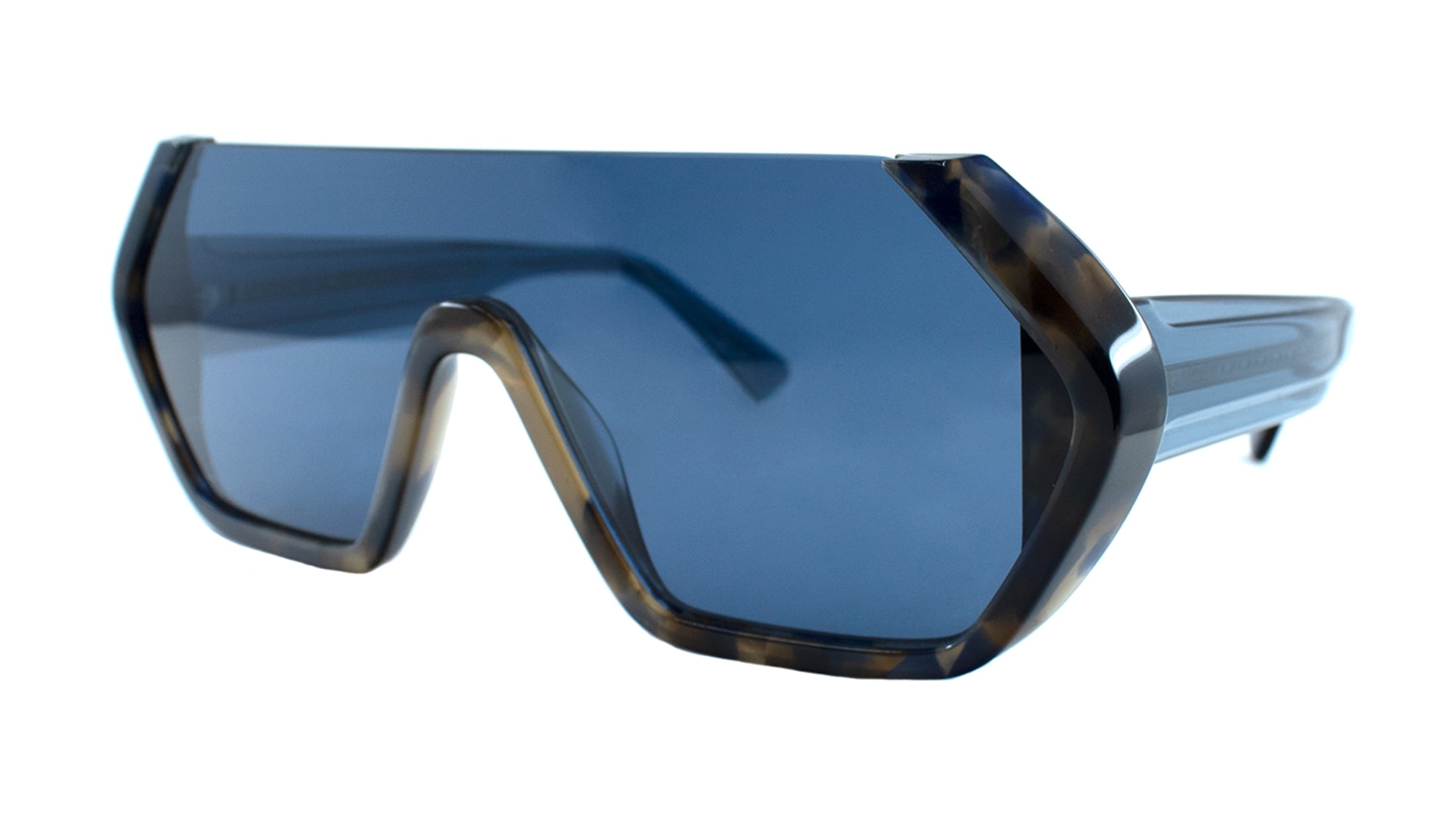 GIORGIO ARMANI  8148 5411/80 38  Erkek/Kadın LACİVERT Geometrik Çerçeve Güneş Gözlüğü