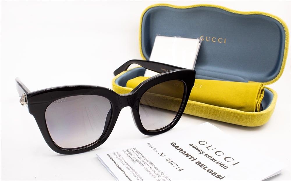 GUCCI 0029S 001 50-22 Unisex GÜNEŞ GÖZLÜĞÜ
