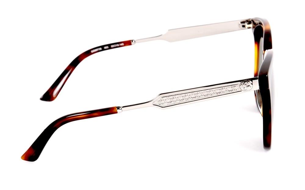 GUCCI 0073S 003 55-19 Unisex GÜNEŞ GÖZLÜĞÜ