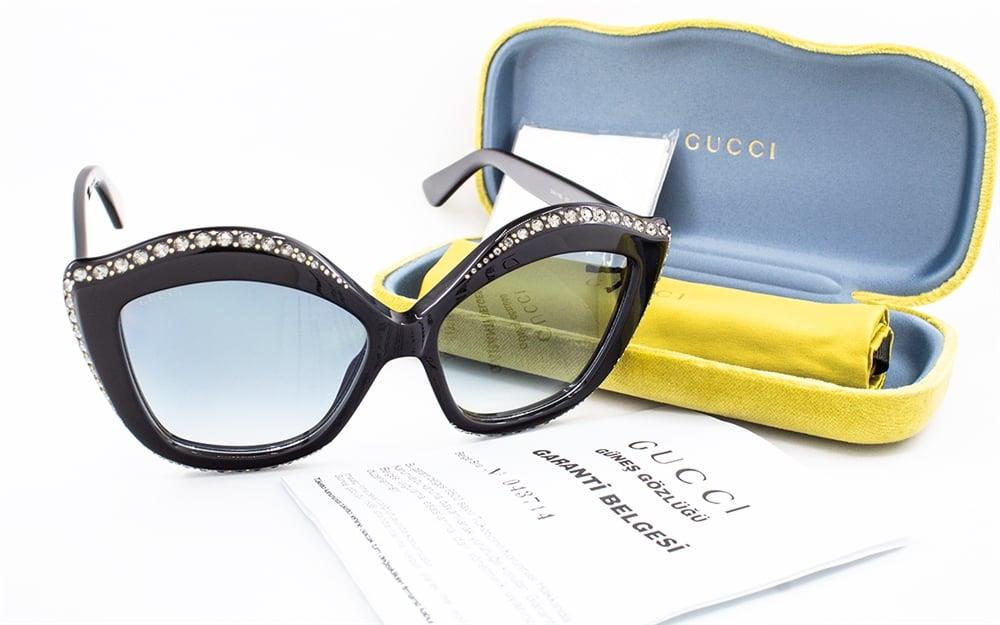 GUCCI 0118S 001 53-15 Unisex GÜNEŞ GÖZLÜĞÜ