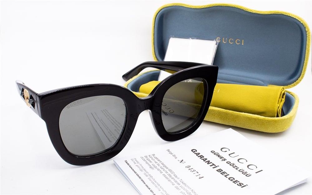 GUCCI  0208S 002 49-28  Güneş Gözlüğü