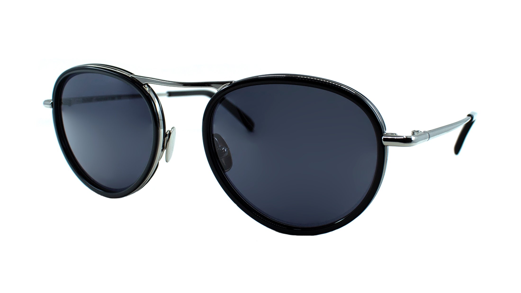 PAPARY  601 Unisex SİYAH Oval Çerçeve Güneş Gözlüğü