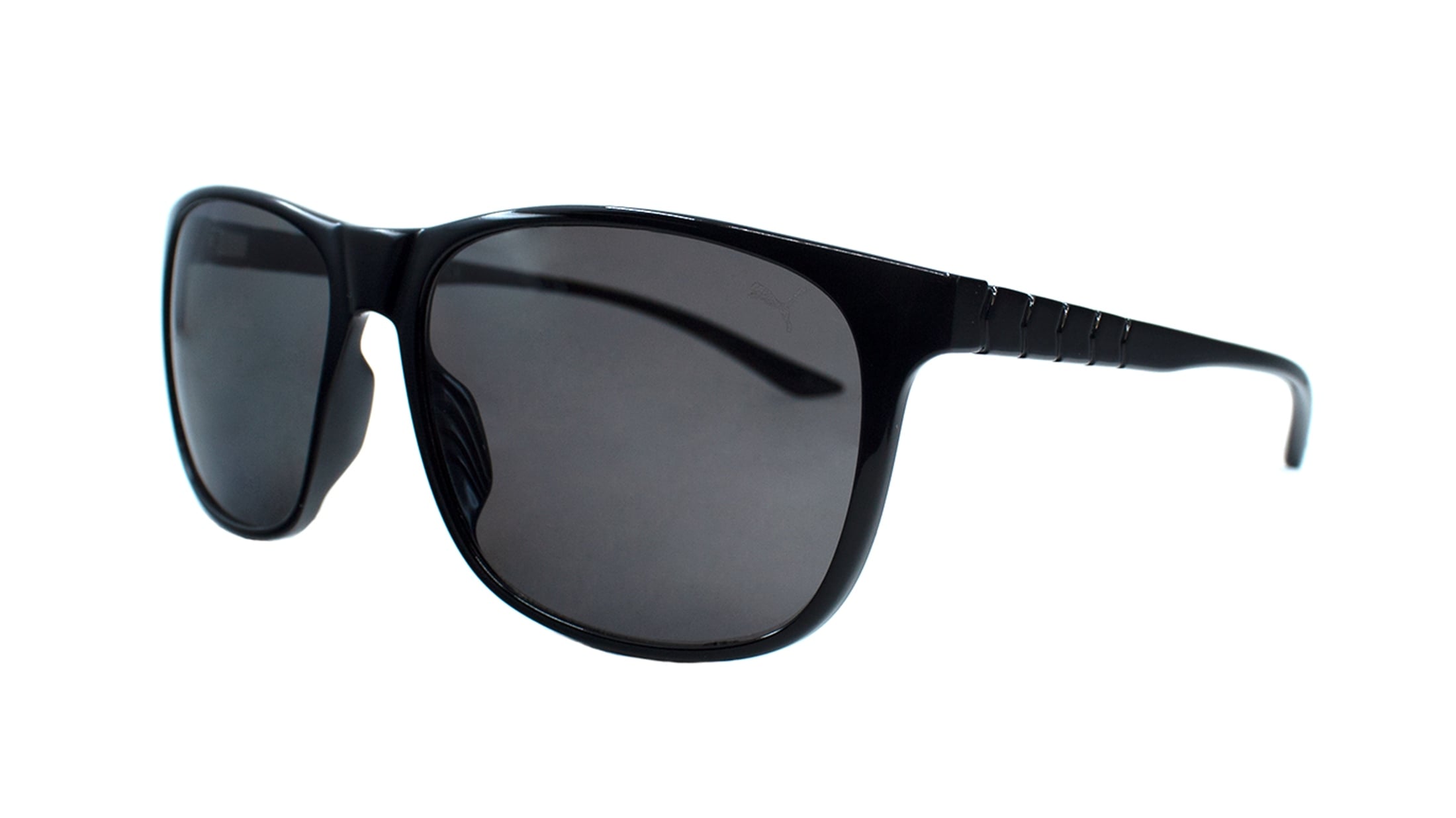 PUMA  PU0132S 001 56  Unisex SİYAH Köşeli Çerçeve Güneş Gözlüğü