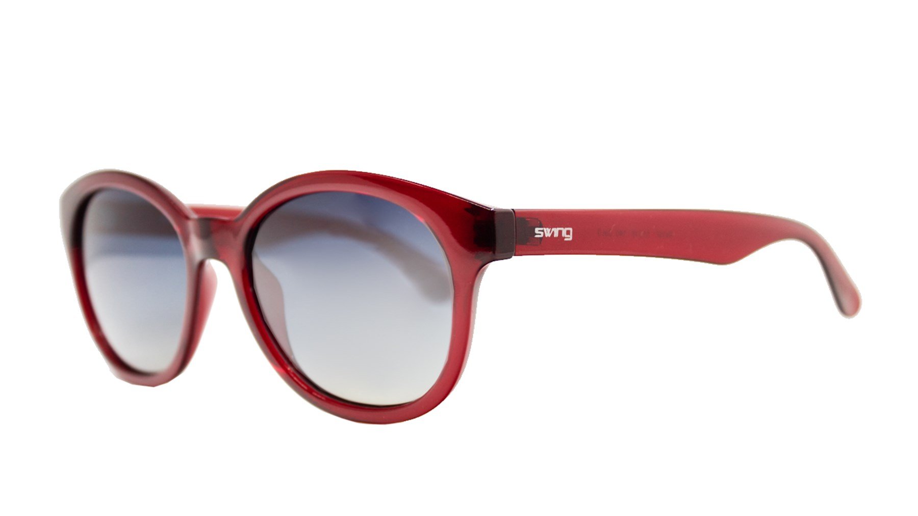 SWING  167 C53 51  Unisex BORDO Oval Çerçeve Güneş Gözlüğü