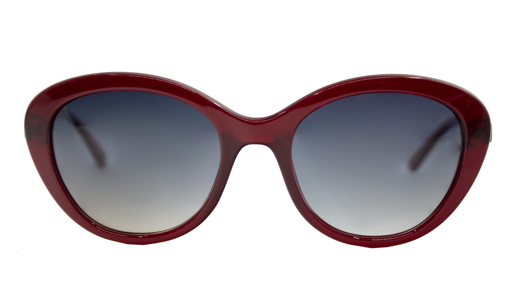 SWING  186 C53 51  Unisex BORDO Çekik Çerçeve Güneş Gözlüğü