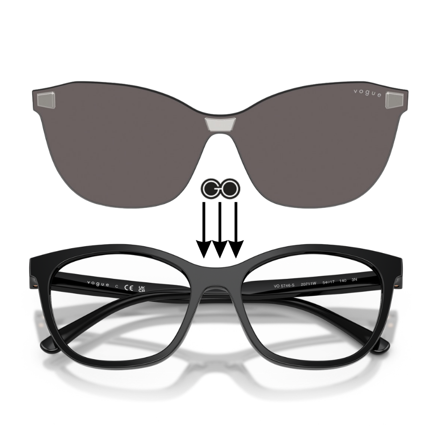 VOGUE  5746S W44/1W 54-17  Güneş Gözlüğü