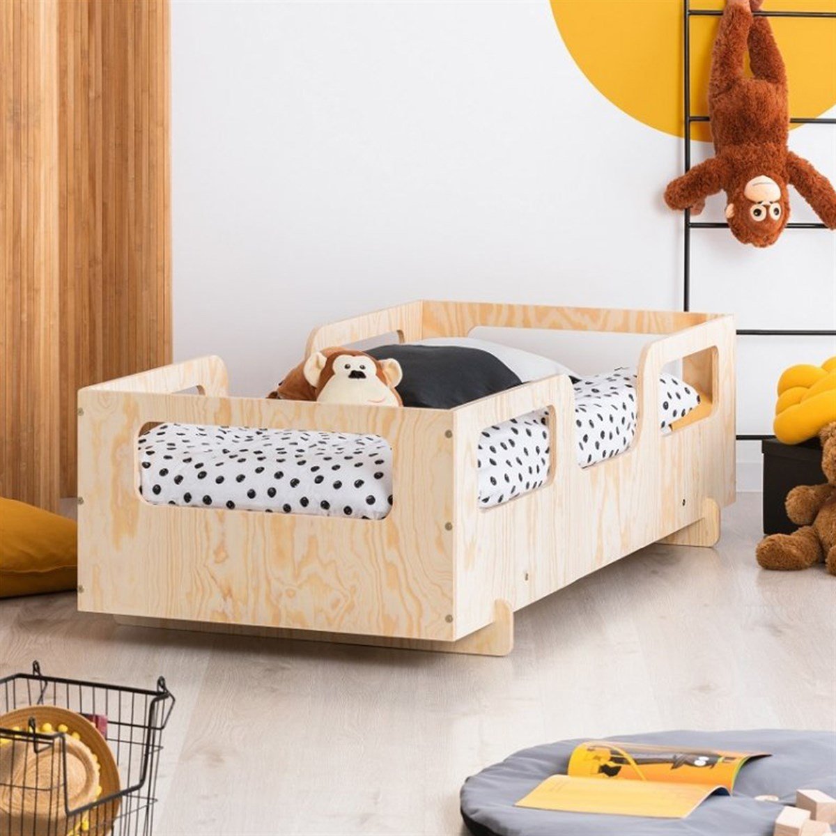 Ahşap Çocuk Karyola Modelleri Mocha - MarkaawmMocha Montessori Yatak