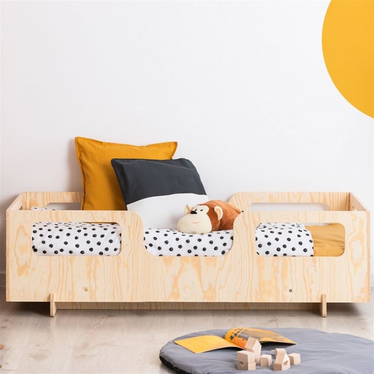 Ahşap Çocuk Karyola Modelleri Mocha - MarkaawmMocha Montessori Yatak