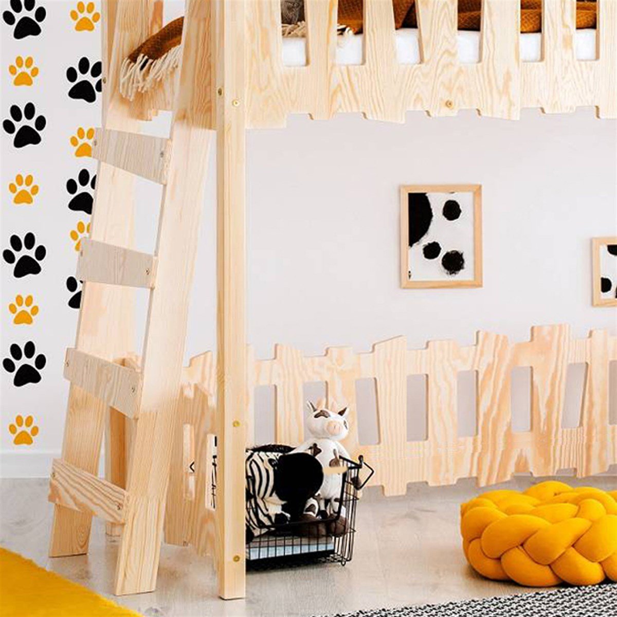 Giraffe Oyun Evi Ranza - MarkaawmMontessori Ranza Çocuk Karyola Oyun Evi Yatak Giraffe