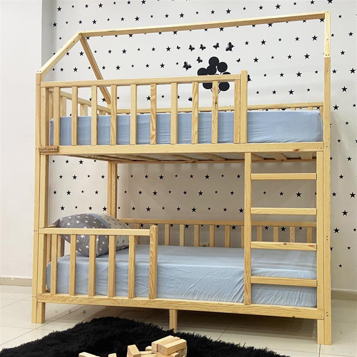 Markaawm Çatılı Ranza Modelleri Montessori Yatak Çatılı Ranza