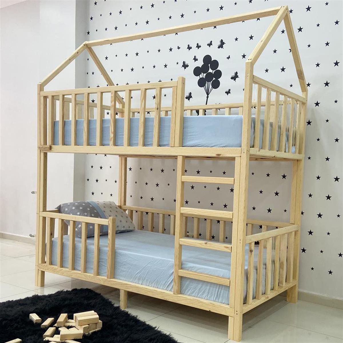 Markaawm Çatılı Ranza Modelleri Montessori Yatak Çatılı Ranza