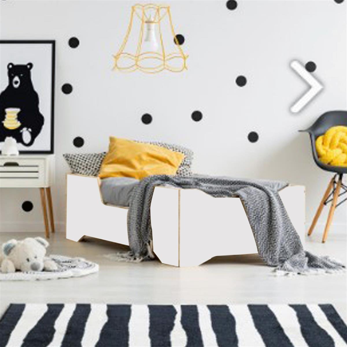 Montessori Karyola Mdf Woody -  MarkaawmMontessori Karyola Mdf Woody