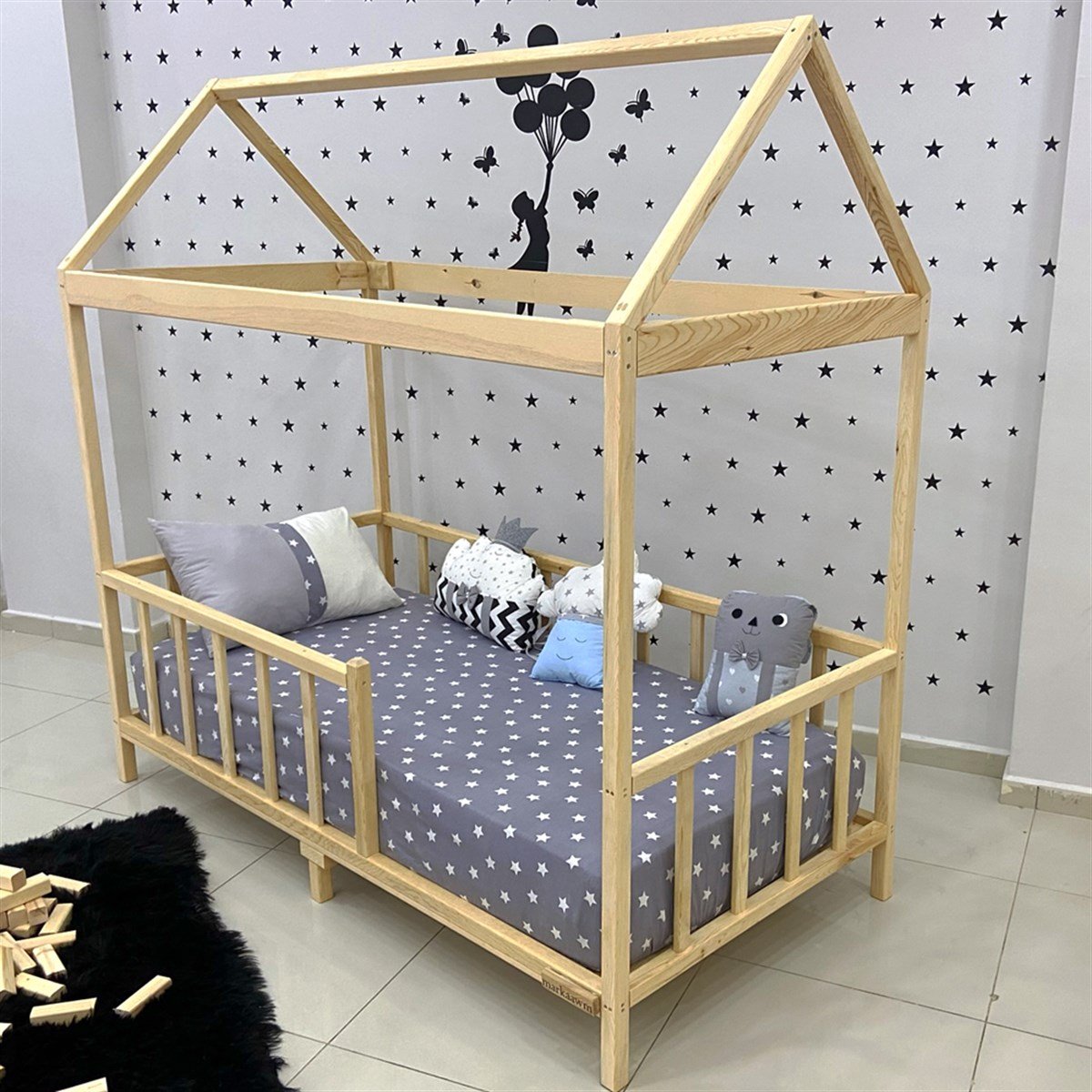 Montessori Yatak Modelleri Eda - MarkaawmEda Montessori Karyola