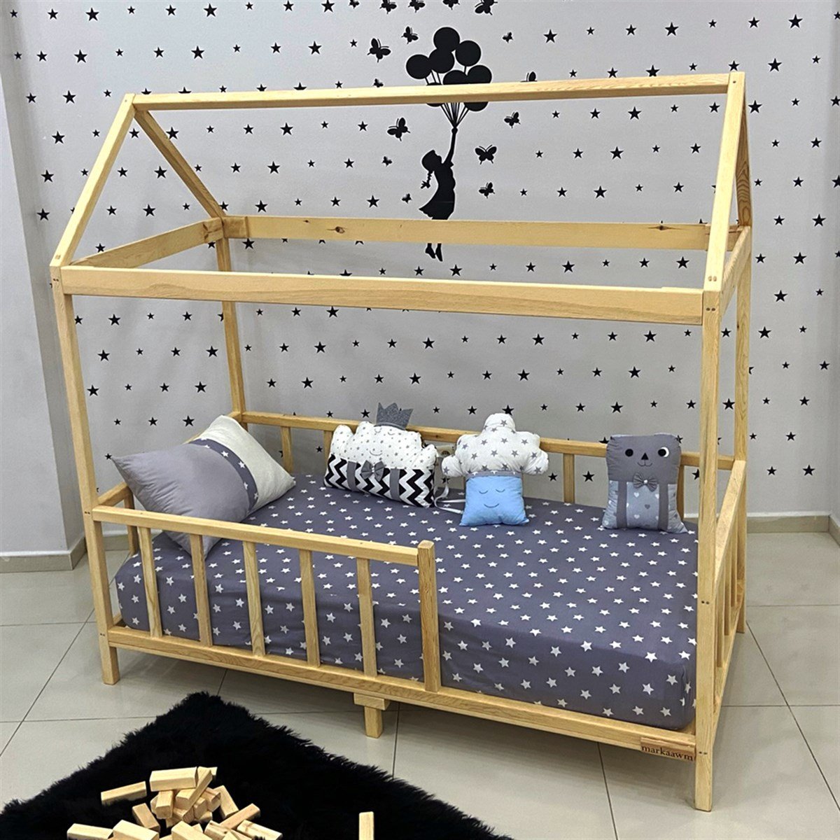 Montessori Yatak Modelleri Eda - MarkaawmEda Montessori Karyola