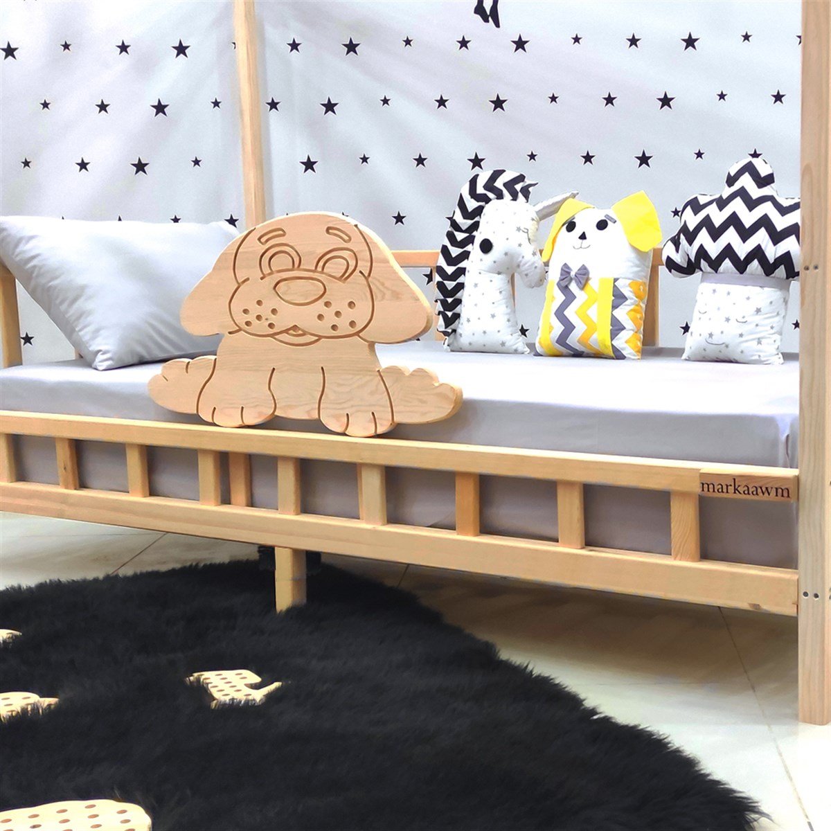 Nirvana Montessori Yatak Sedir Karyola | MarkaawmLuxury Montessori Yatak Köpüş Çocuk Karyola