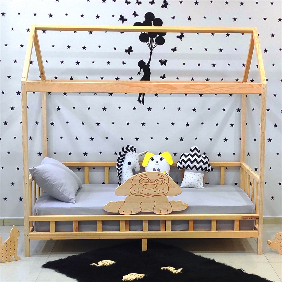 Nirvana Montessori Yatak Sedir Karyola | MarkaawmLuxury Montessori Yatak Köpüş Çocuk Karyola