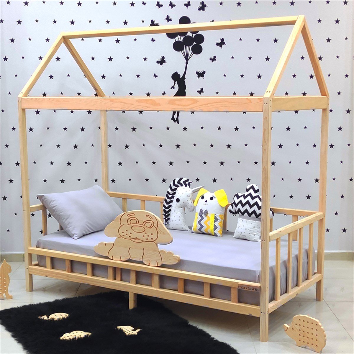 Nirvana Montessori Yatak Sedir Karyola | MarkaawmLuxury Montessori Yatak Köpüş Çocuk Karyola