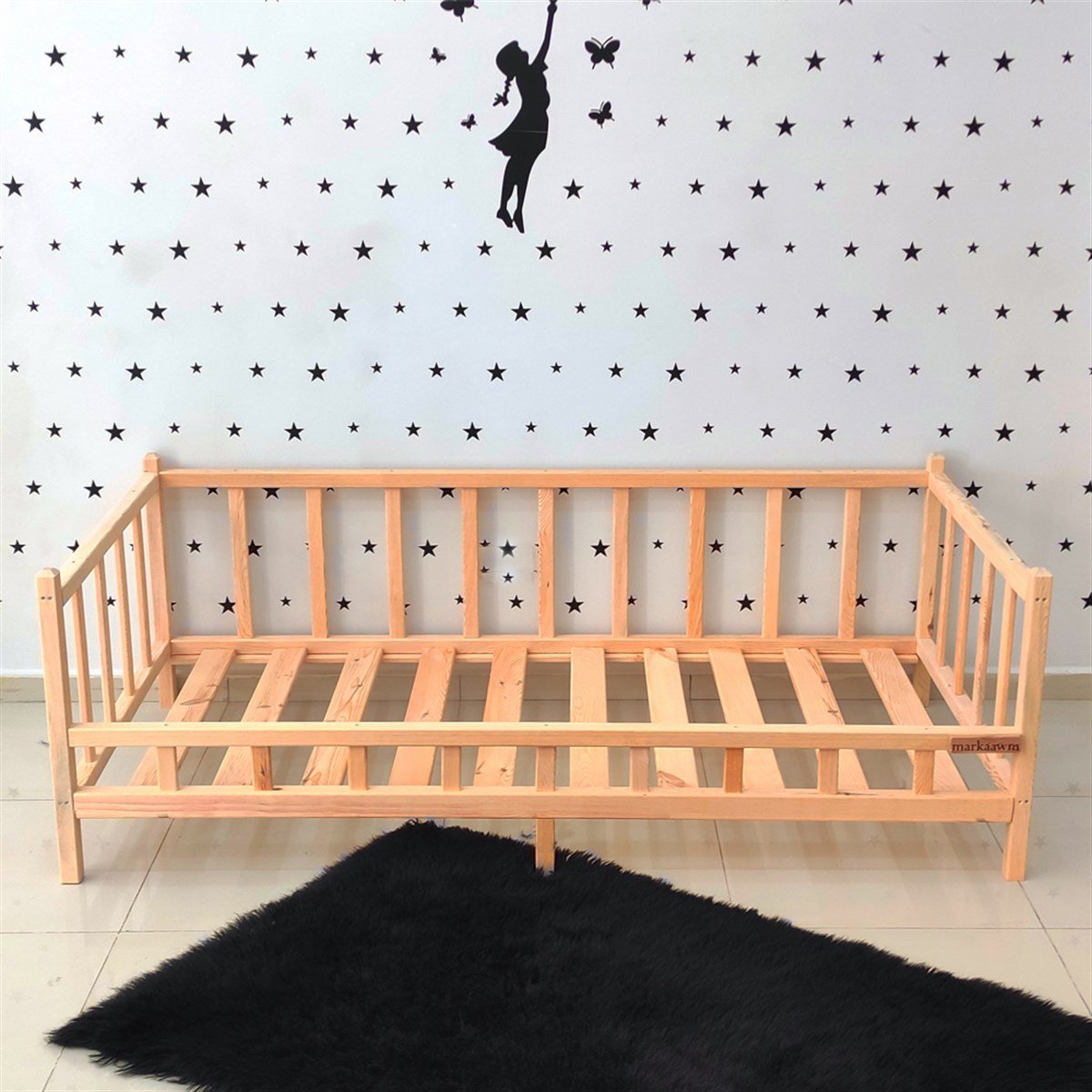 Nirvana Montessori Yatak Sedir Karyola | MarkaawmPremium Montessori Yatak Bulut Çocuk Karyola