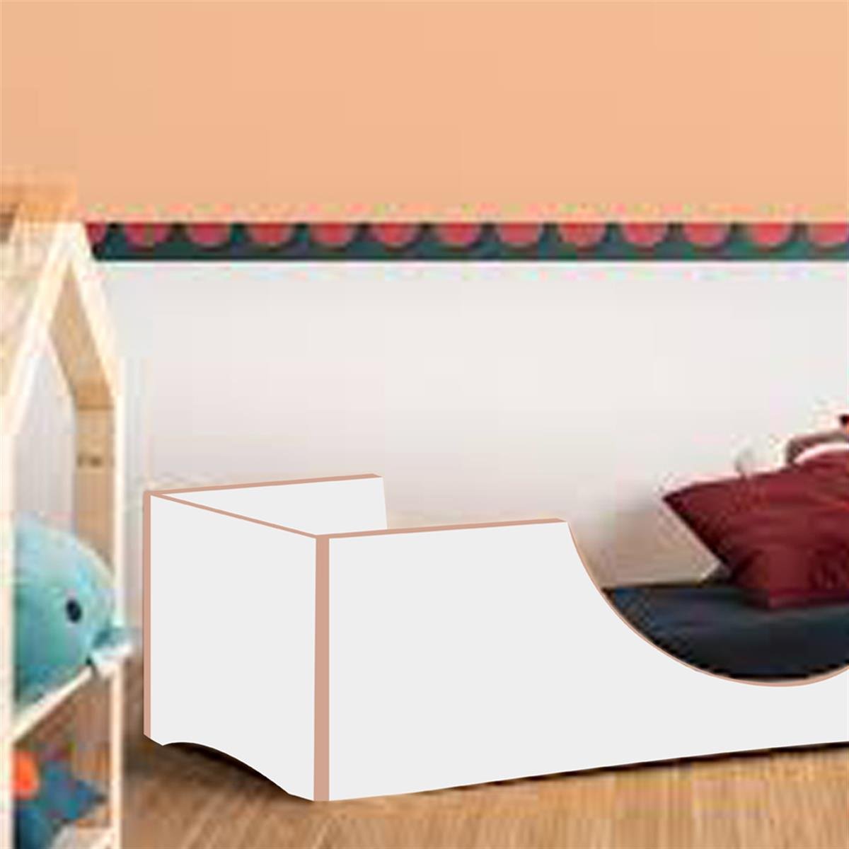 Rustik Montessori Yatak  -  MarkaawmMontessori Yatak Mdf Rustik