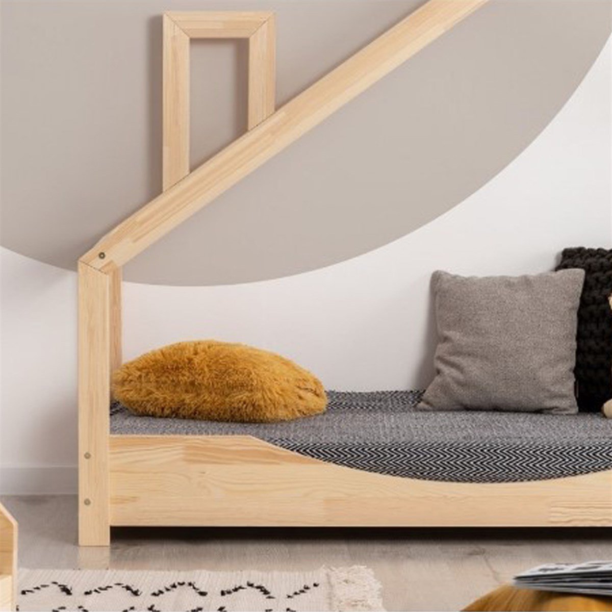 Selena Montessori Bebek Yatak Karyola  - MarkaawmSelena Montessori Bebek Karyola