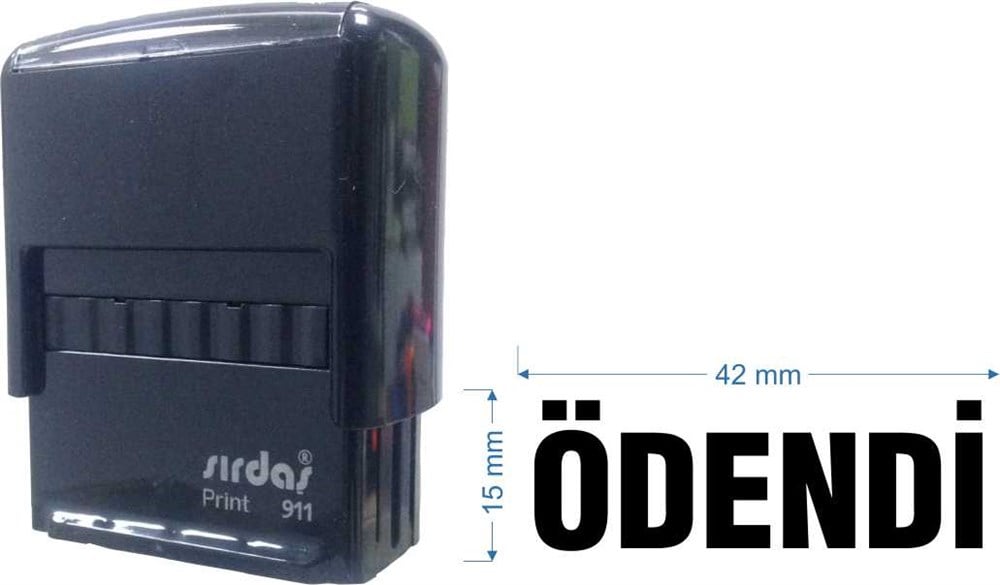 Sırdaş 911 Kaşe 'Ödendi' Yazısı İle