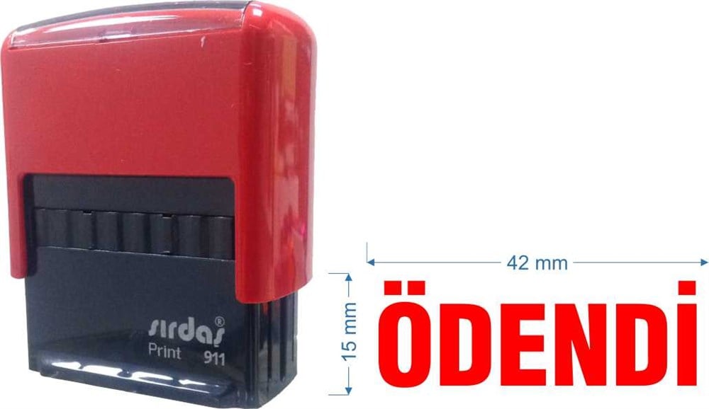 Sırdaş 911 Kaşe 'Ödendi' Yazısı İle