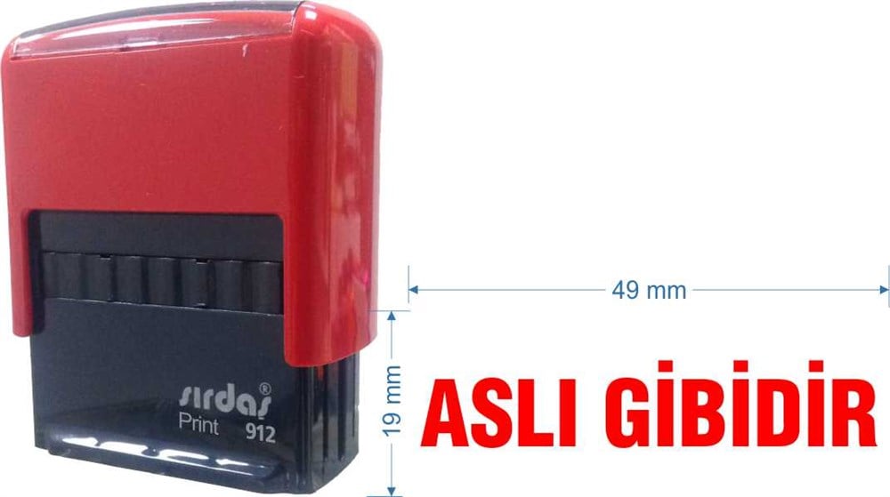Sırdaş 912 Kaşe 'Aslı Gibidir' Yazısı İle