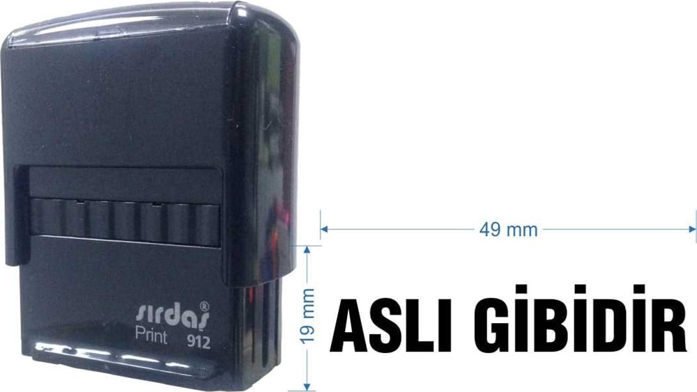 Sırdaş 912 Kaşe 'Aslı Gibidir' Yazısı İle