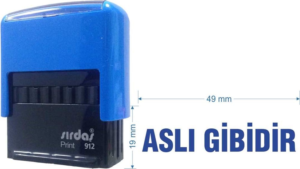 Sırdaş 912 Kaşe 'Aslı Gibidir' Yazısı İle