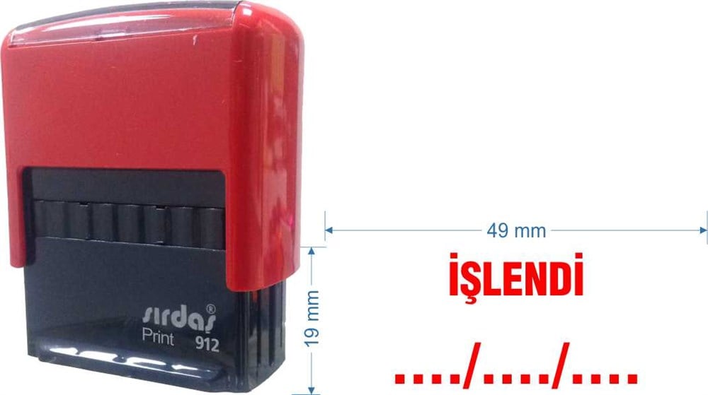 Sırdaş 912 Kaşe 'İşlendi' Yazısı İle