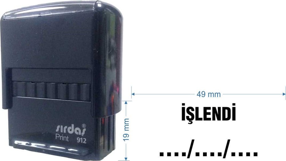 Sırdaş 912 Kaşe 'İşlendi' Yazısı İle