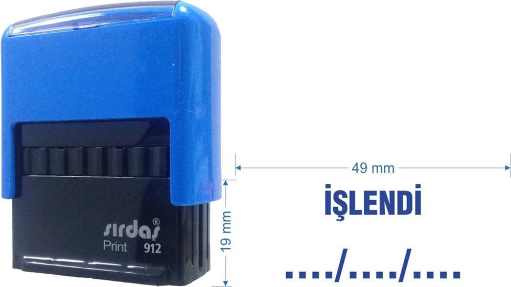 Sırdaş 912 Kaşe 'İşlendi' Yazısı İle