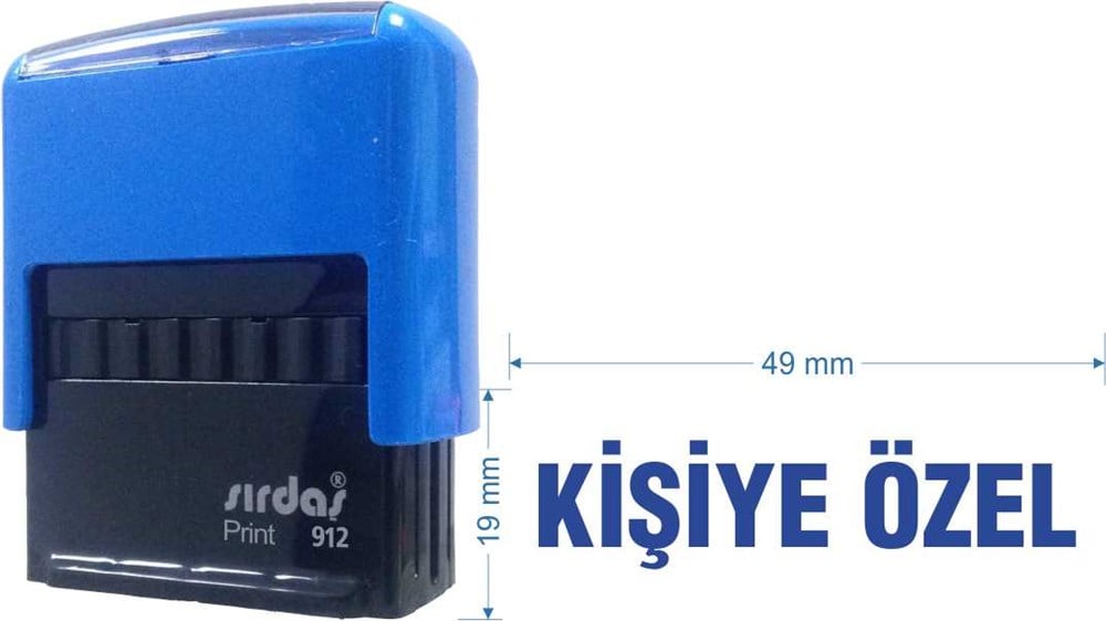 Sırdaş 912 Kaşe 'Kişiye Özel' Yazısı İle