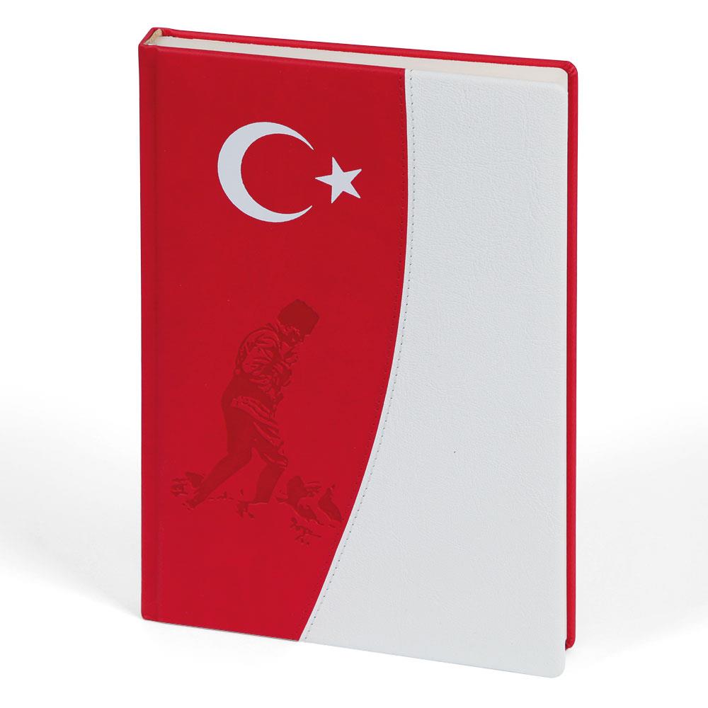 TARİHSİZ DEFTER (17X24 CM)  320 sayfa 3021 Atatürk