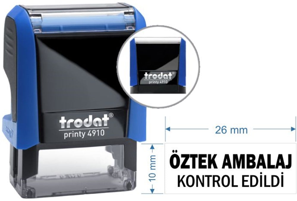 Trodat 4910 Kişiye Özel İsim, Makam Ve Ünvan Kaşesi